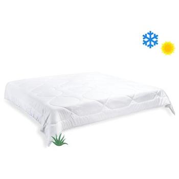 Brotex Francúzska celoročná prikrývka Aloe Vera 220 × 200 cm 1 320 g (61228/55)