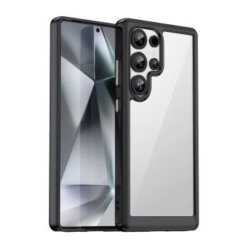 CRYSTAL Ochranný kryt pre Samsung Galaxy S25 Ultra 5G čierny