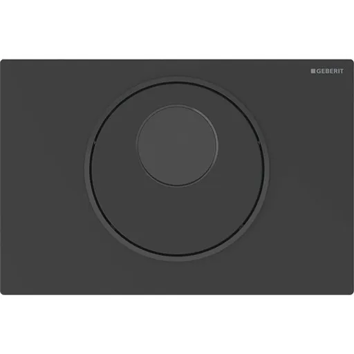 Geberit Sigma10 ovládacie tlačidlo oceľ čierna matná 115.856.16.6