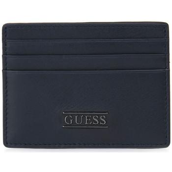 Guess  BLU NEW BOSTON CARD CASE  Tašky Modrá