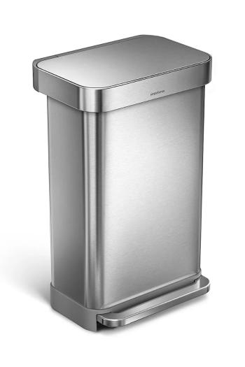Odpadkový kôš Simplehuman 45 L šedá farba