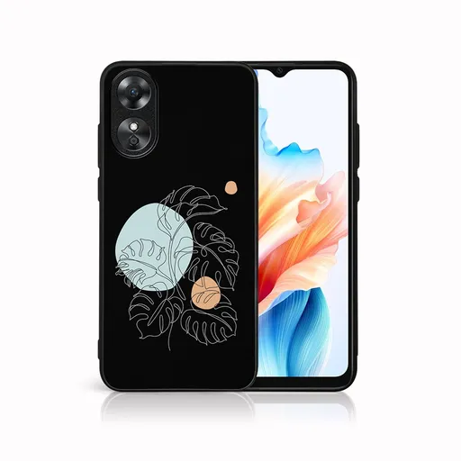MY ART Ochranný kryt pre Oppo A38 MONSTERA (194)