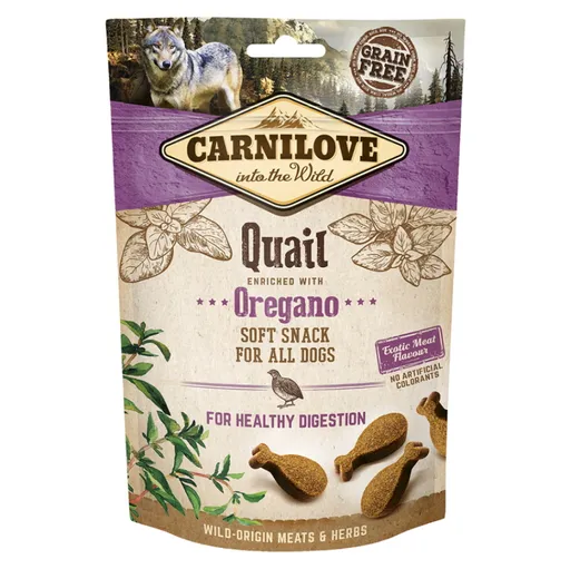 CARNILOVE Dog Semi Moist Snack Quail
