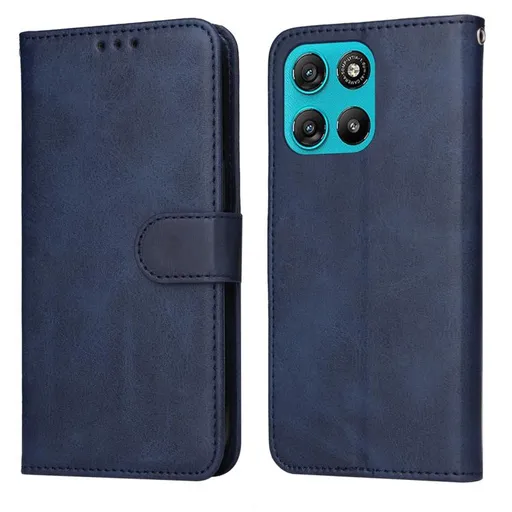 SMOOTH Peňaženkové puzdro pre Motorola Moto G57 Power modré