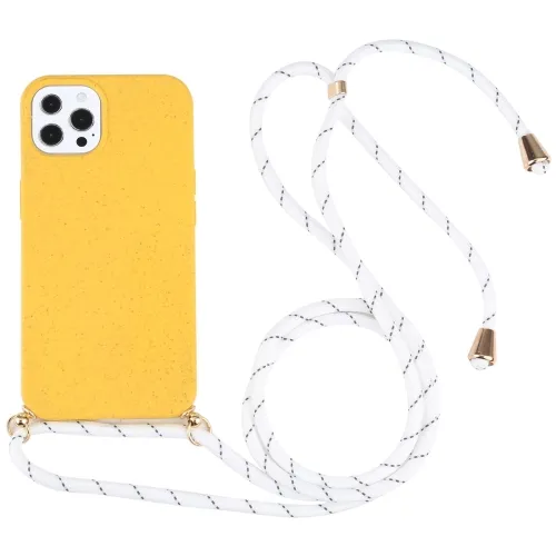ROPE Kryt so šnúrkou Apple iPhone 13 Pro žltý