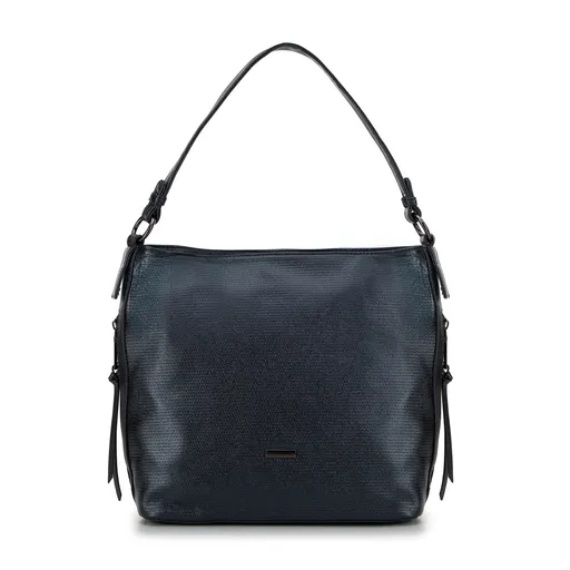 worek z ekoskóry połyskująca granatowa 99-4Y-711-7