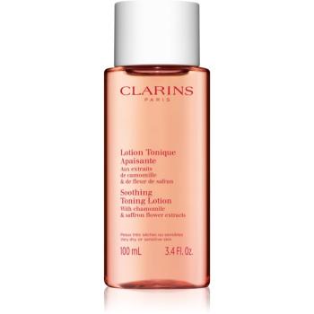 Clarins Cleansing Soothing Toning Lotion čistiace a upokojujúce tonikum pre citlivú a suchú pleť 100 ml