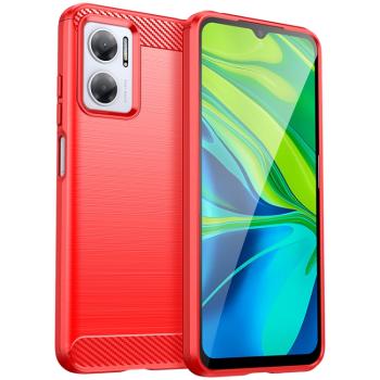 FLEXI TPU Kryt pre Xiaomi Redmi 10 5G červený