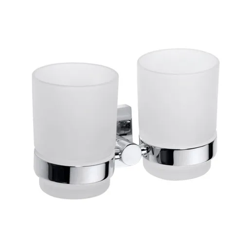 Bemeta Beta držiak kefiek vrátane poháre chróm 132110022