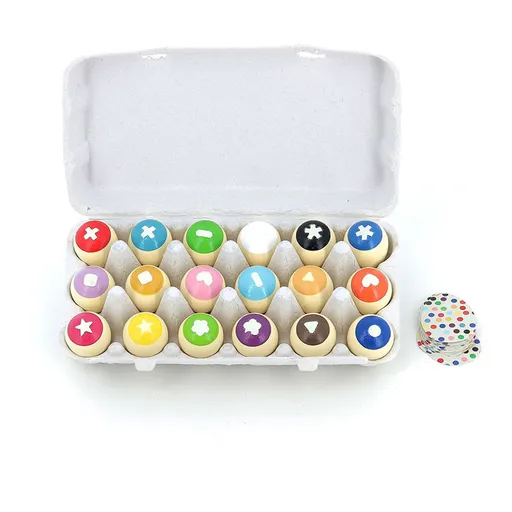 VILAC Mémomelette colors pamäťová hra 18 kusov