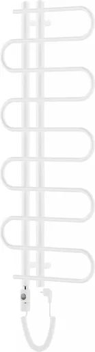 MEXEN/S - Kiso radiátor + vykurovacia tyč 1200 x 500 mm, 300 W, biela W114-1250-500-2300-20