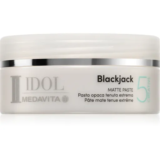 Medavita IDOL BlackJack stylingová pasta pre veľmi silnú fixáciu na vlasy 100 ml