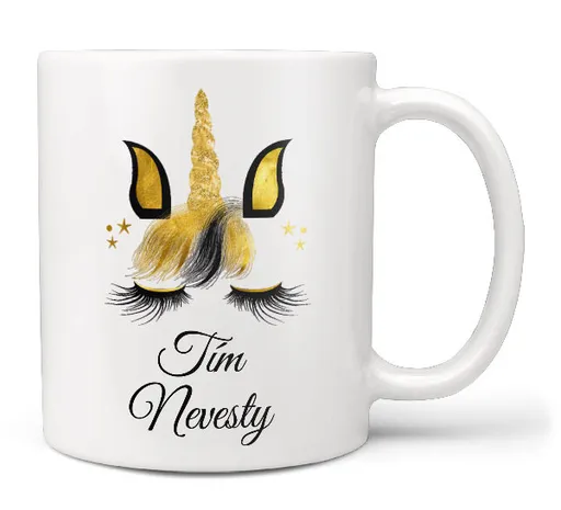 Hrnček Tím nevesty – unicorn