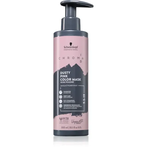 Schwarzkopf Professional Chroma ID Color Mask intenzívna farbiaca maska na vlasy odtieň 9.5-19 Dusty Pink 300 ml
