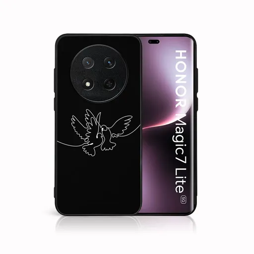 MY ART Ochranný kryt pre Honor Magic7 Lite 5G WHITE DOVE (195)