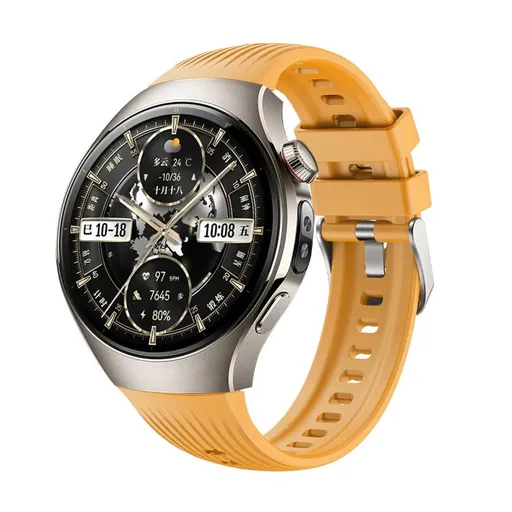 STRIPS Vymeniteľný remienok pre Huawei Watch 5 46mm žltý