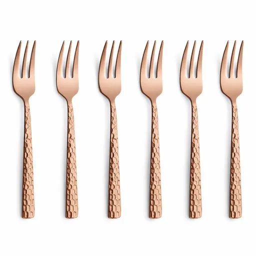 Amefa 6-dielna sada vidličiek Felicity, ružová