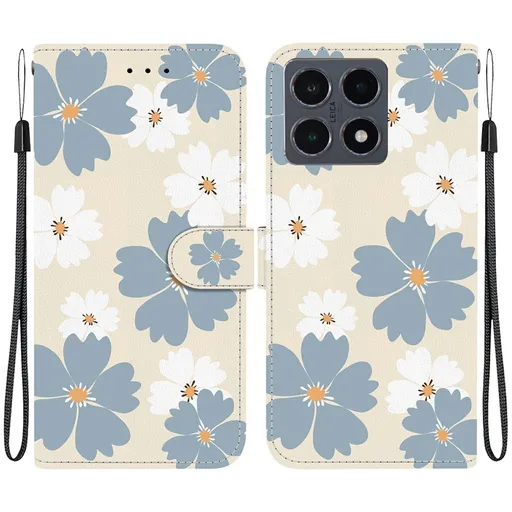 ART Peňaženkový obal pre Xiaomi 15T BLUE DAISY