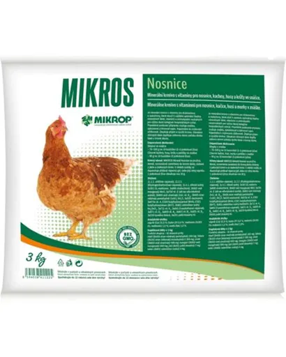 Mikros DN pre nosnice plv 3 kg