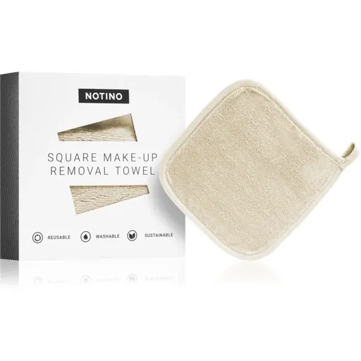 Notino Spa Collection Square Makeup Removing Towel odličovací uterák odtieň 1 ks