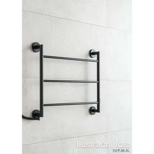 P.M.H. Britta sušiak uterákov elektrický 71,2x85,9 cm čierná BR859712BL