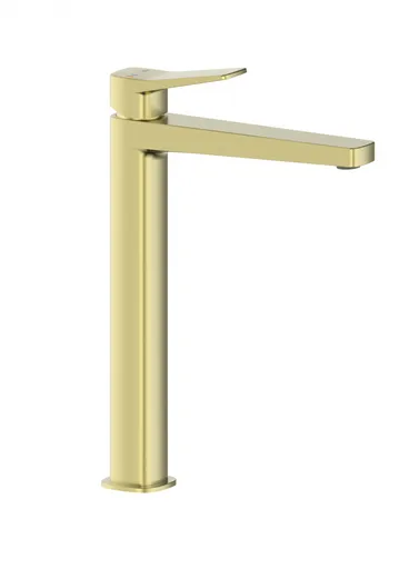 KFA - Batéria Malaga, umývadlová, na dosku so spustom klik-klak, PVD brúsené zlato 4522-712-31