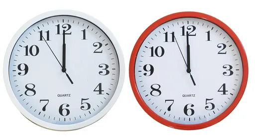 MAKRO - Hodiny nástenné 24,5cm rôzne farby