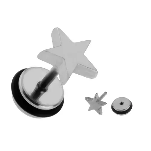 Falošný plug z ocele - päťcípa hviezda
