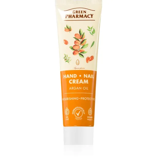 Green Pharmacy Argan Hand Cream výživný a ochranný krém na ruky a nechty 100 ml