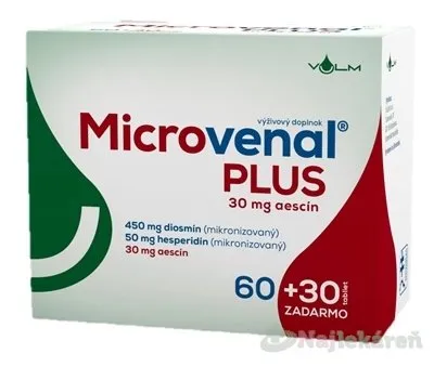 Microvenal PLUS 90 tabliet