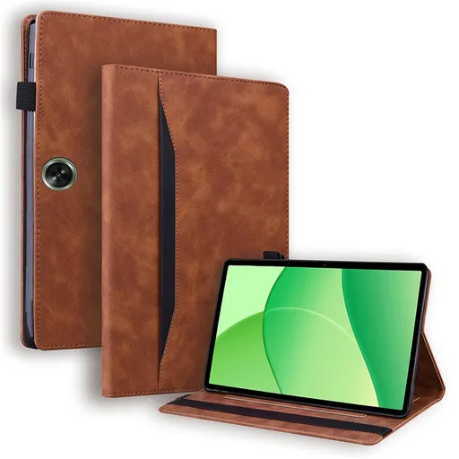 FLATY Zaklápacie puzdro pre OnePlus Pad Lite hnedé