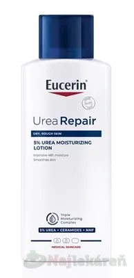 Eucerin UreaRepair Plus telové mlieko 5% urea 250 ml