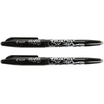 PILOT FriXion Ball 07 / 0,35 mm, čierne – balenie 2 ks (BL-FR-7-B-S2)