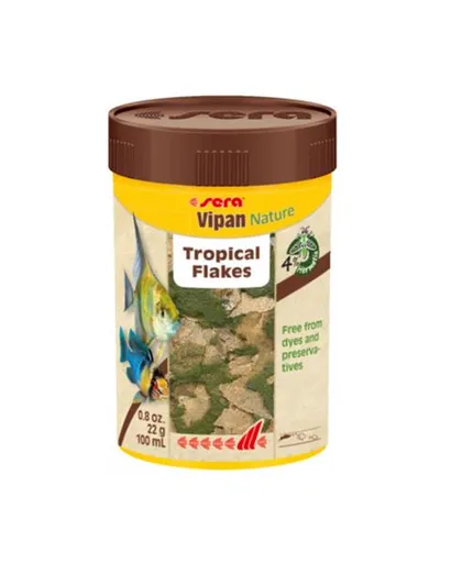 Sera Vipan Nature základné krmivo pre akváriové ryby 100 ml