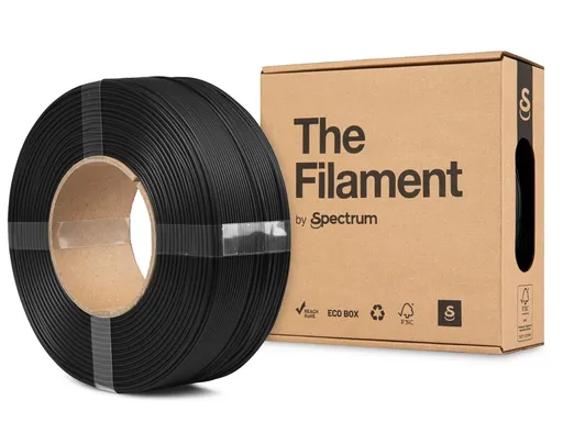 "The Filament" by Spectrum TF-24166 filament, ReFill, PLA Matte, 1.75mm, STEALTH BLACK, 1kg