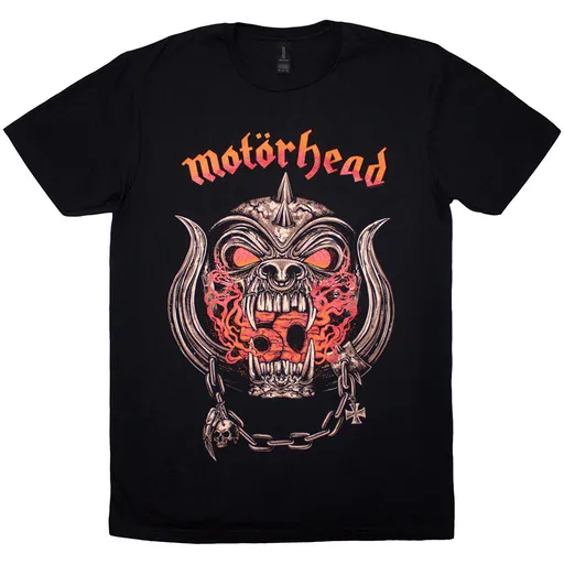 Motörhead tričko 50 Years Warpig Red Gradient Čierna S