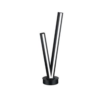 LED stolová lampa Cinque Cicanto čierna 575010132