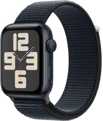 Apple Apple Watch SE (2023) GPS 44mm športový prevliekací remienok tmavo atramentový