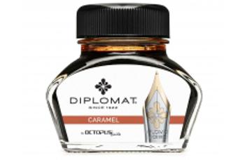 Diplomat D41001023 hnedý Octopus Caramel flaštičkový atrament 30 ml