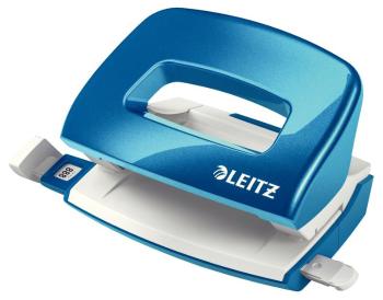LEITZ Mini dierovač NeXXt 5060, metalická modrá