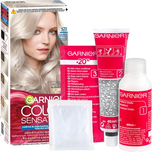 Garnier Color Sensation farba na vlasy odtieň S11 Ultra Smoky Blonde 1 ks