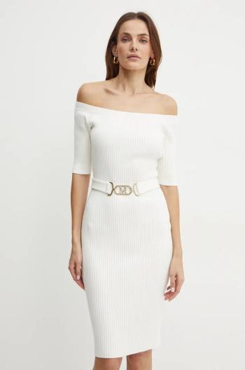 Šaty Marciano Guess CHO béžová farba, mini, priliehavé, 4BGK08 5618Z