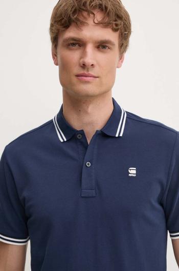 Polo tričko G-Star Raw pánsky, jednofarebný