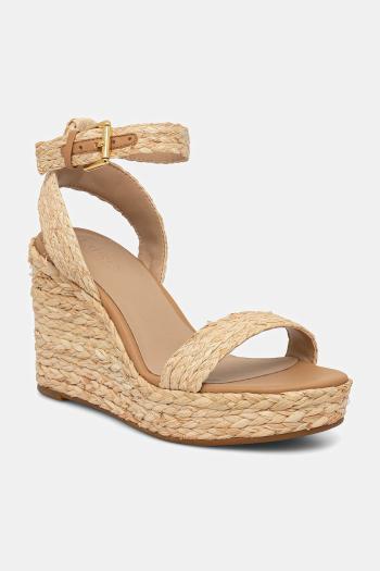 Sandále Lauren Ralph Lauren Hilarie IV béžová farba, na kline, 802966869001