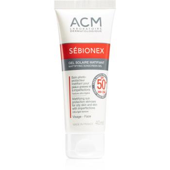 ACM Sébionex SPF 50+ zmatňujúci pleťový gél 40 ml