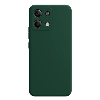 RUBBER Ochranný kryt pre Xiaomi Redmi Note 13 5G tmavozelený