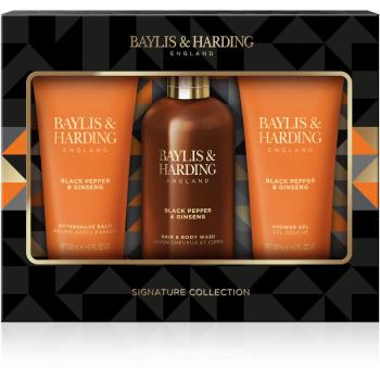 Baylis & Harding Black Pepper & Ginseng darčeková sada na tvár, telo a vlasy pre mužov