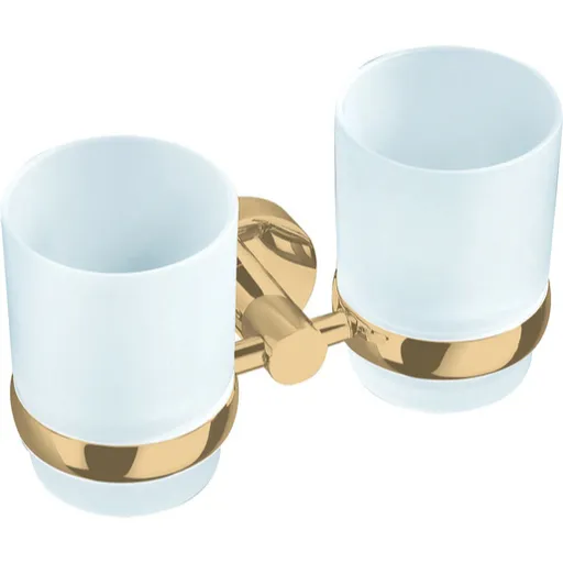 RAV SLEZÁK Colorado držiak kefiek zlatá COA0202Z