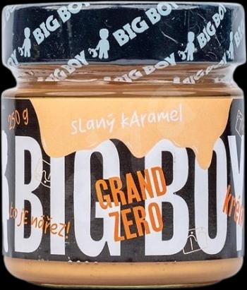 BIG BOY Grand Zero slaný karamel - Arašídová kôra s príchuťou slaný karamel 250 g