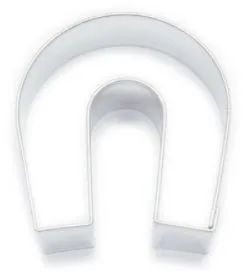 SMOLÍK COOKIE - Vykrajovačka podkova pocínovaná, 4,5cm